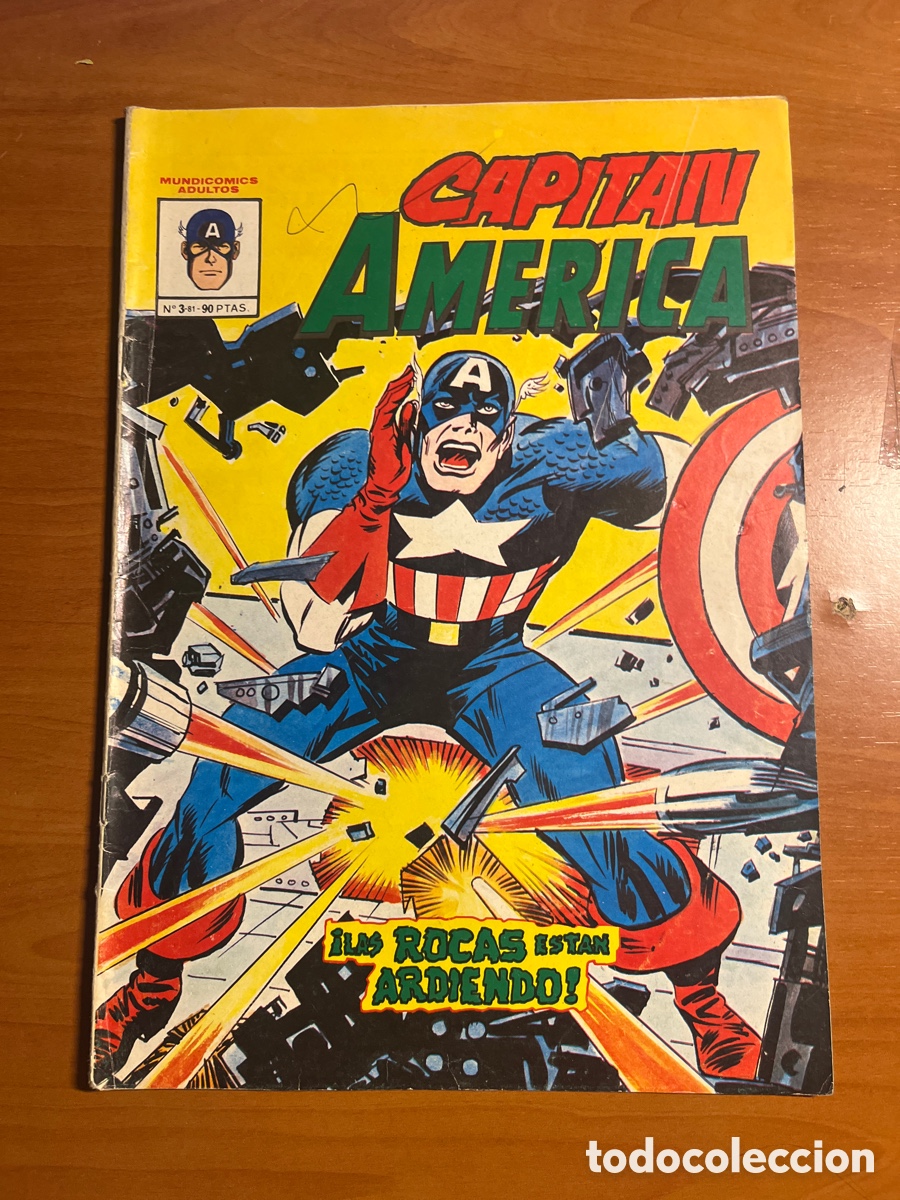 C&oacute;mics: CAPIT&Aacute;N AM&Eacute;RICA, N&Uacute;MERO 3-81, (EDITORIAL VERTICE) - Foto 1