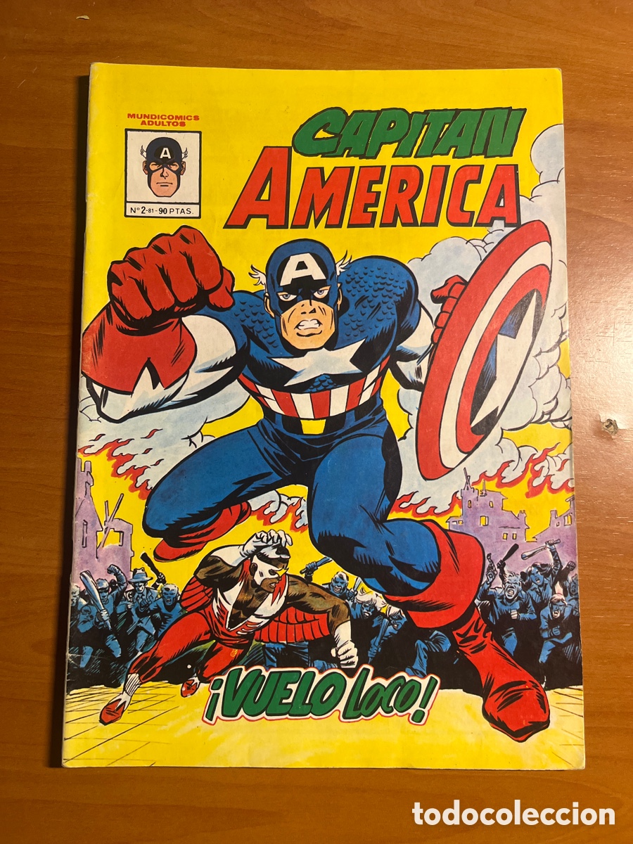 C&oacute;mics: CAPIT&Aacute;N AM&Eacute;RICA, N&Uacute;MERO 2-81, (MUNDICOMICS) - Foto 1
