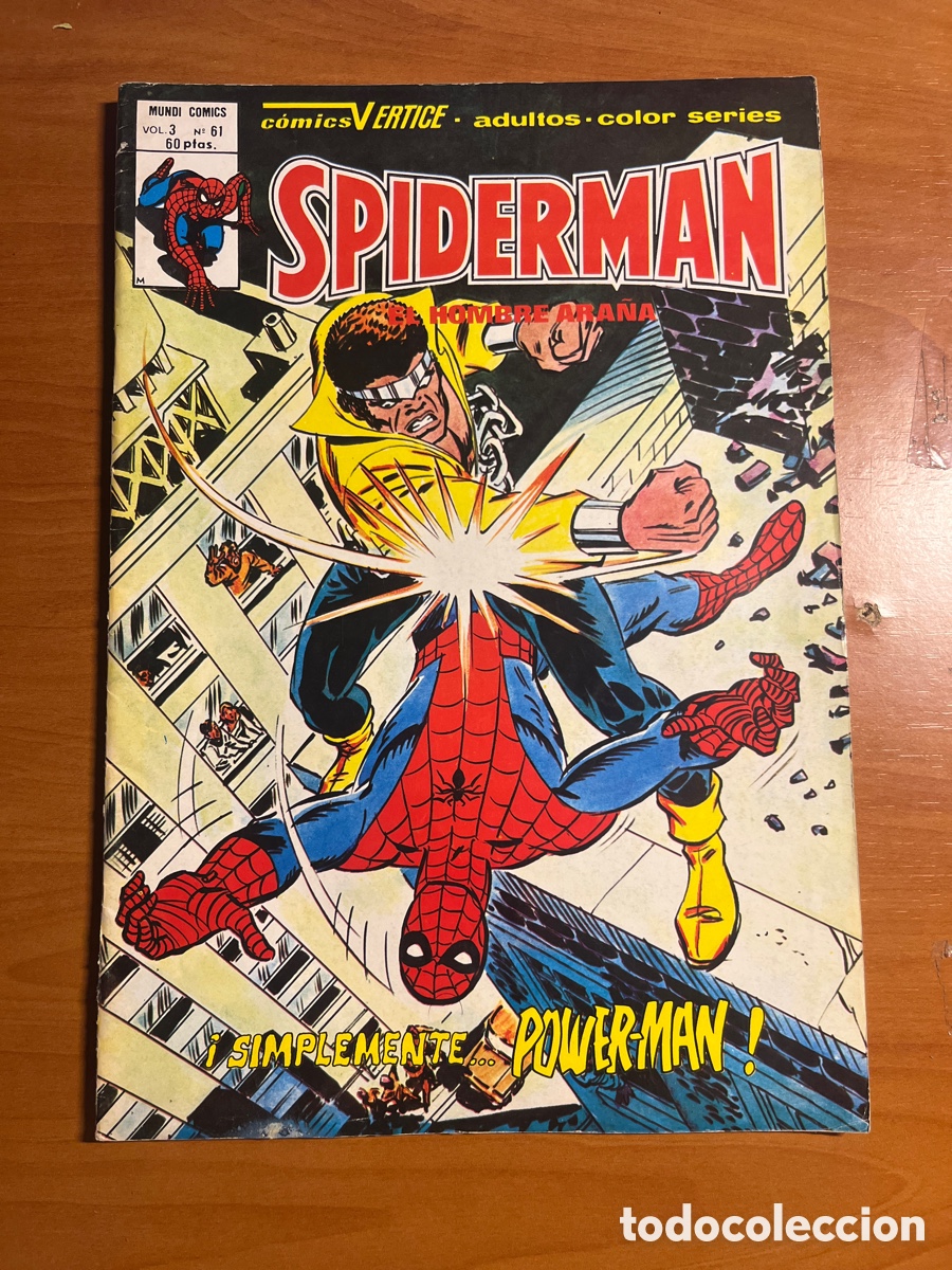 C&oacute;mics: SPIDERMAN EL HOMBRE ARA&Ntilde;A, N&Uacute;MERO 61, (V&Eacute;RTICE) - Foto 1
