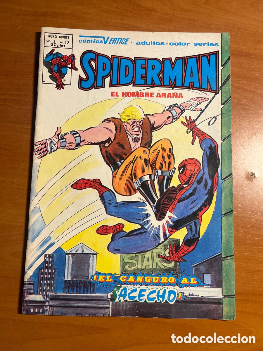 C&oacute;mics: SPIDERMAN EL HOMBRE ARA&Ntilde;A, N&Uacute;MERO 62, (V&Eacute;RTICE) - Foto 1