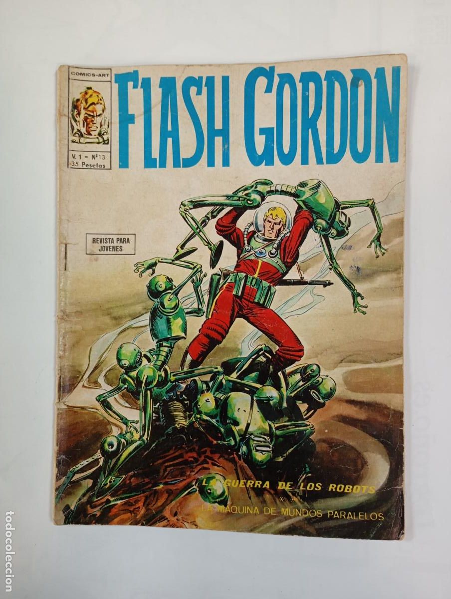 C&oacute;mics: FLASH GORDON N&ordm; 13. V.1. LA GUERRA DE LOS ROBOTS. TDKC30 - Foto 1