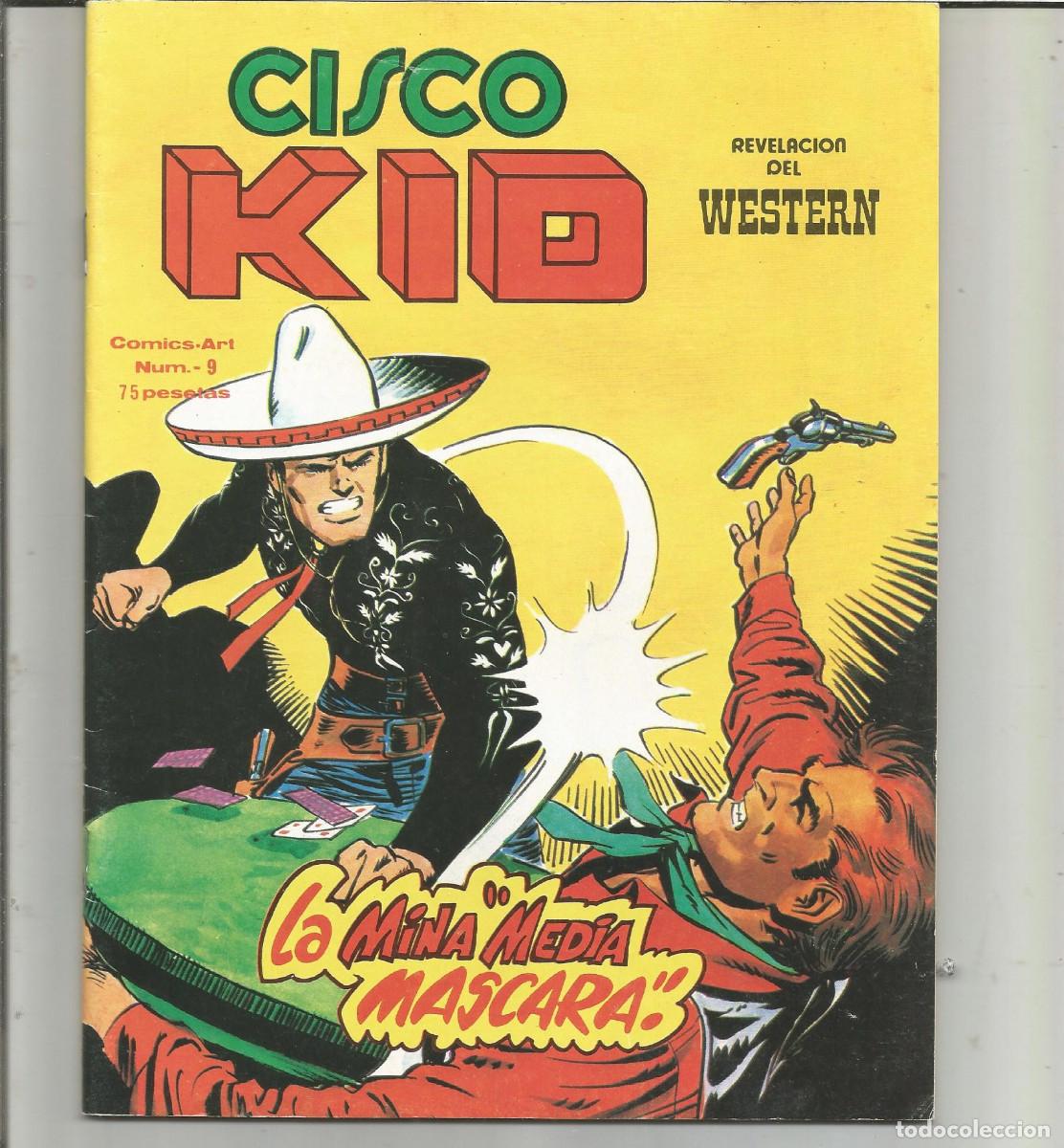 C&oacute;mics: CISCO KID N&ordm; 9 C&Oacute;MICS ART EDITORIAL VERTICE - Foto 1