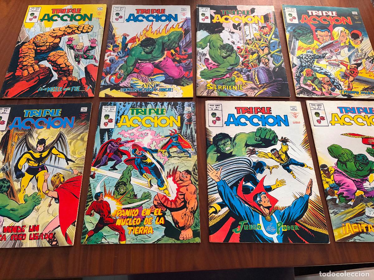 C&oacute;mics: COLECCI&Oacute;N TRIPLE ACCI&Oacute;N COMPLETA , EDITORIAL V&Eacute;RTICE - Foto 3
