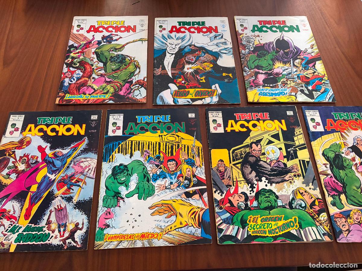 C&oacute;mics: COLECCI&Oacute;N TRIPLE ACCI&Oacute;N COMPLETA , EDITORIAL V&Eacute;RTICE - Foto 5