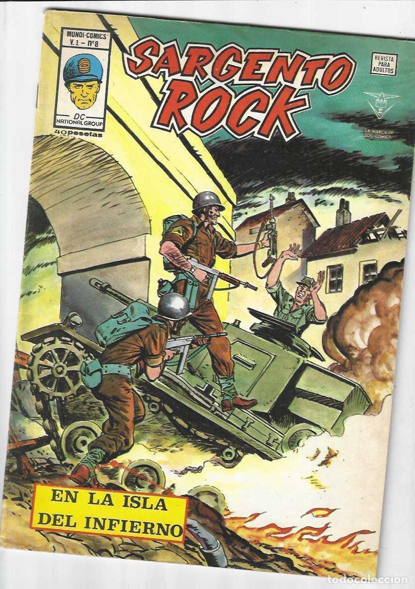 C&oacute;mics: SARGENTO ROCK N&ordm; 8 VOL. 1 - EN LA ISLA DEL INFIERNO - VERTICE - Foto 1