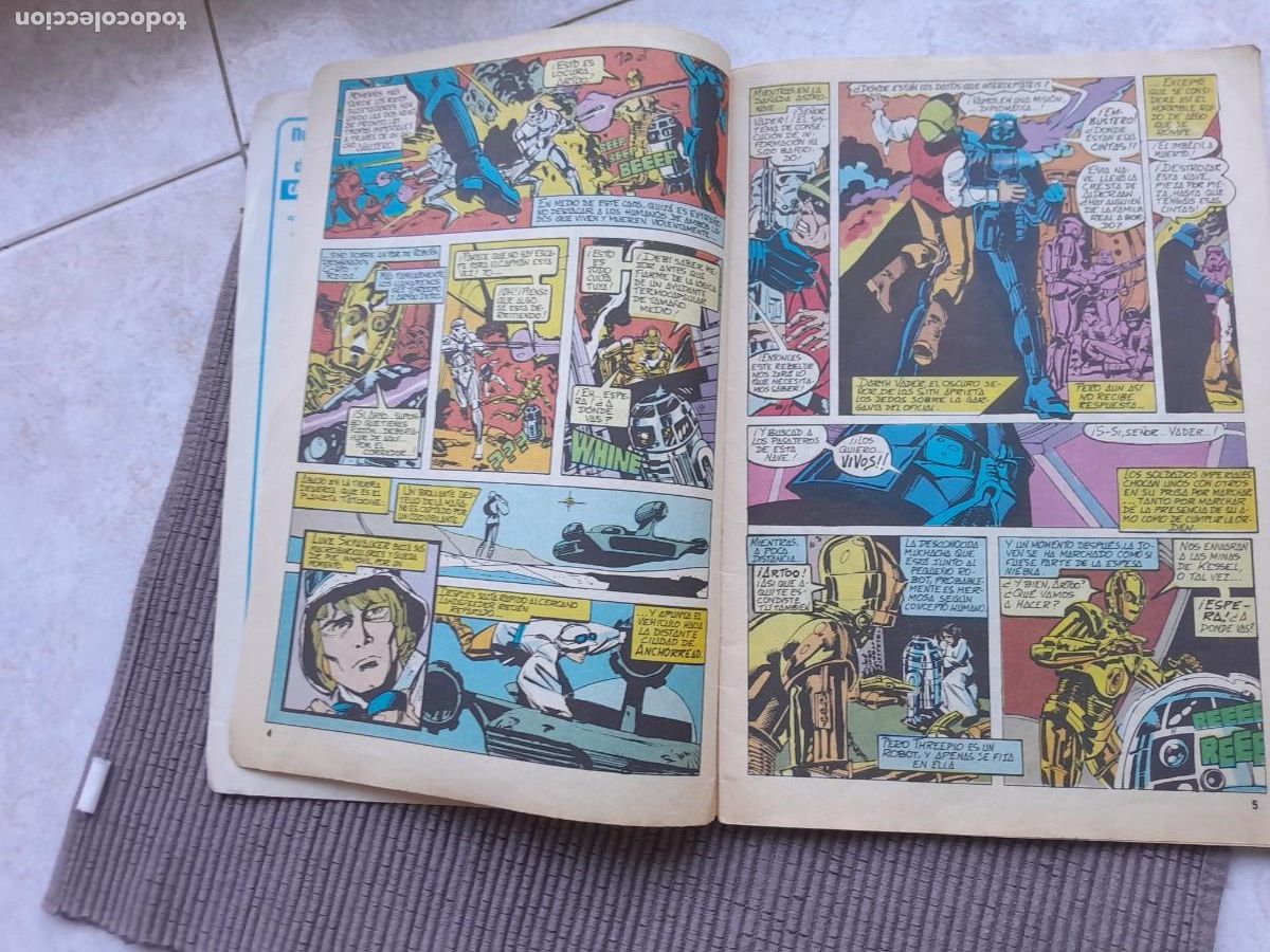 C&oacute;mics: GUERRAS ESTELARES STAR WARS . NUMERO 1 VERTICE 1981. - Foto 2