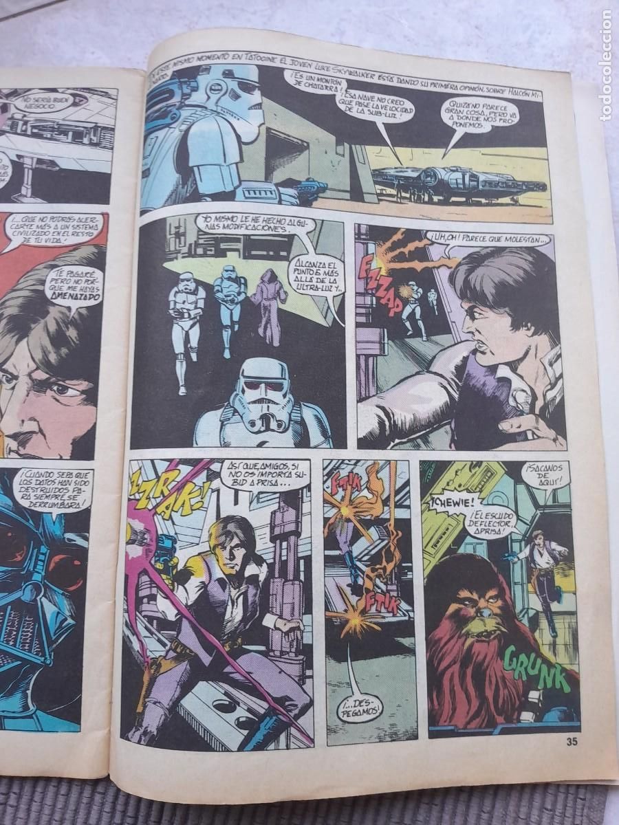 C&oacute;mics: GUERRAS ESTELARES STAR WARS . NUMERO 1 VERTICE 1981. - Foto 6