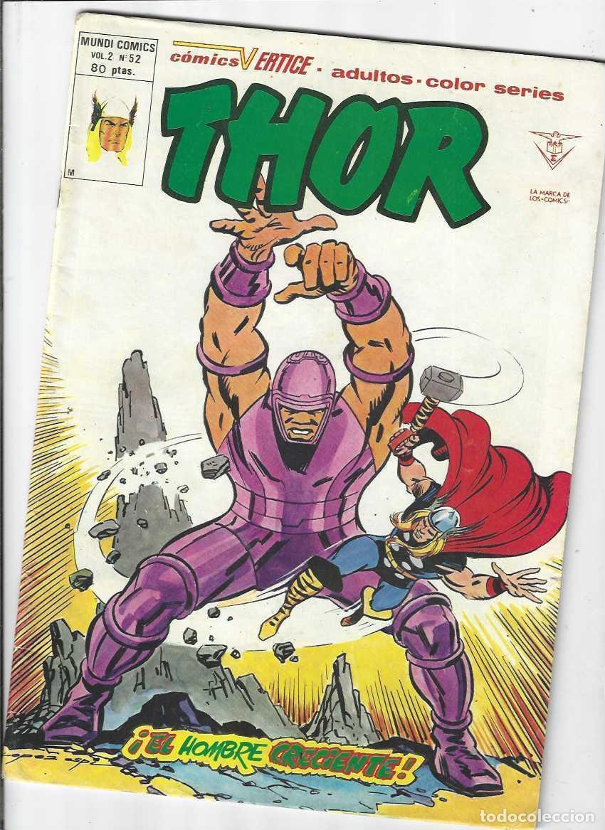 C&oacute;mics: THOR N&ordm; 52 VOL. - EL HOMBE CRECIENTE - VERTICE - Foto 1
