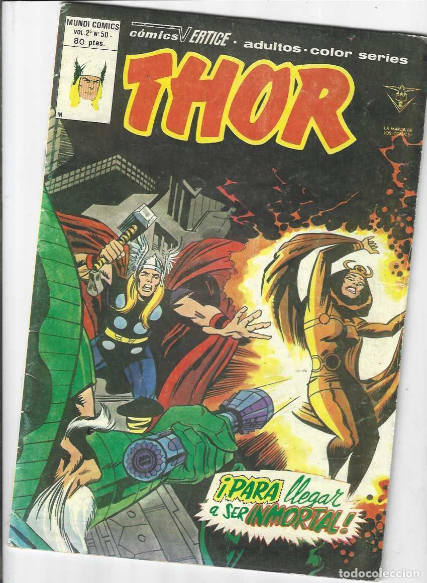 C&oacute;mics: THOR N&ordm; 50 VOL. 2 - PARA LLEGAR A SER MORTAL - VERTICE - Foto 1