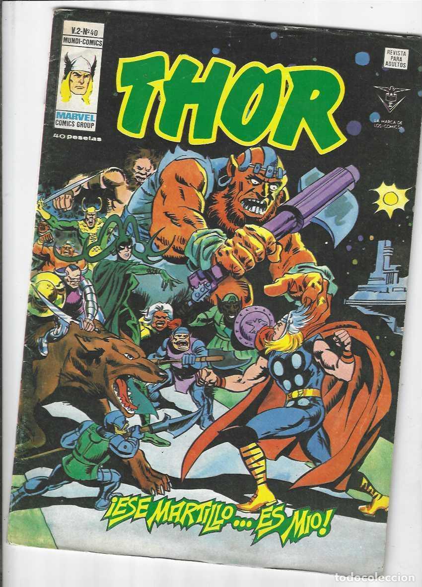 C&oacute;mics: THOR N&ordm; 40 VOL. 2 - ESE MARTILLO ... ES MIO - VERTICE - Foto 1