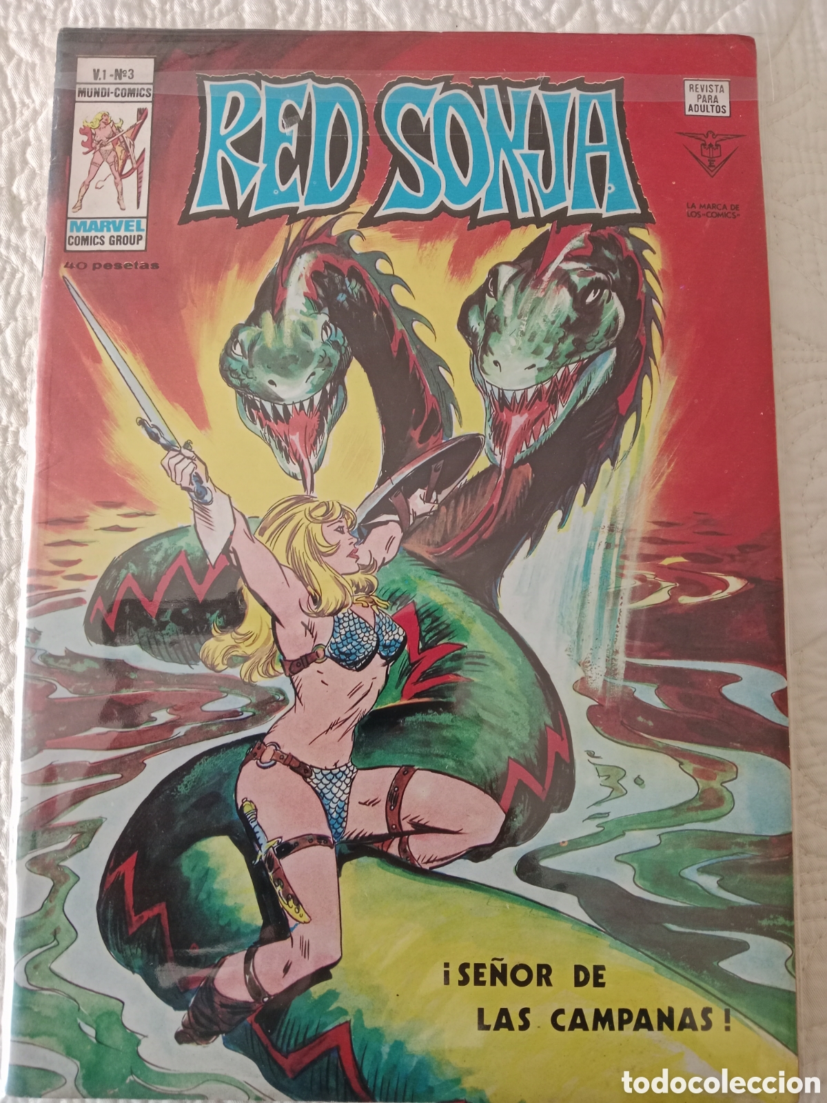 C&oacute;mics: Red Sonja v.1 n&deg;3 v&eacute;rtice - Foto 1
