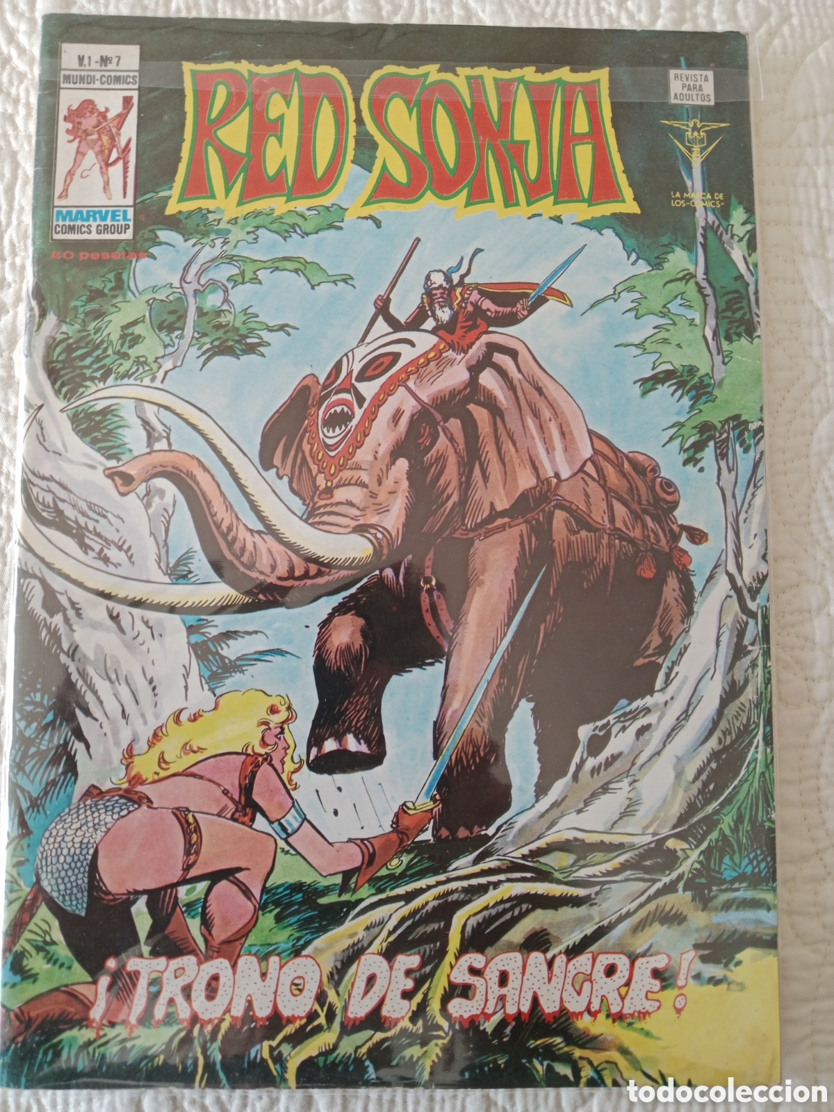 C&oacute;mics: Red Sonja v.1 n&deg;7 v&eacute;rtice - Foto 1