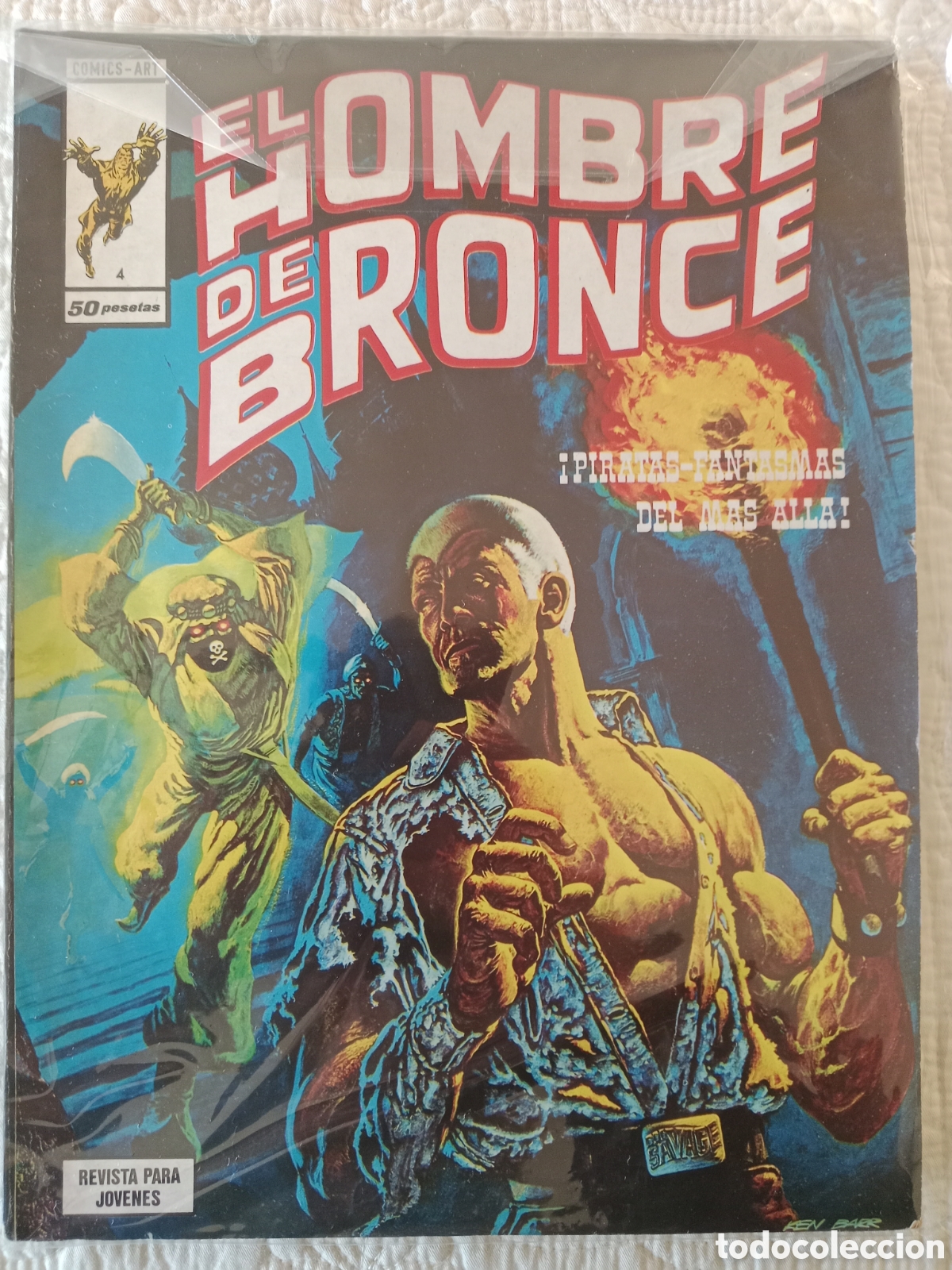 C&oacute;mics: El hombre de bronce 4 v&eacute;rtice - Foto 1