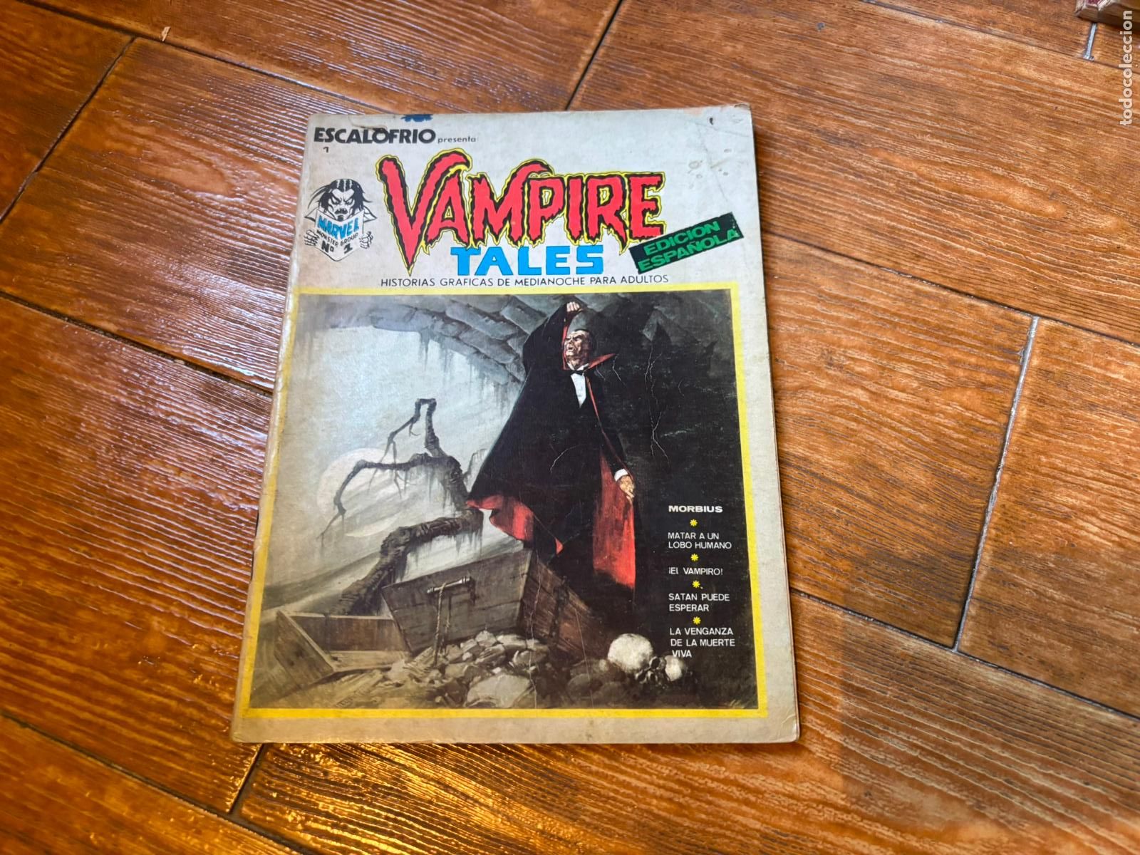 C&oacute;mics: ESCALOFRIO N&ordm; 1 VAMPIRE TALES EDICIONES VERTICE. - Foto 1
