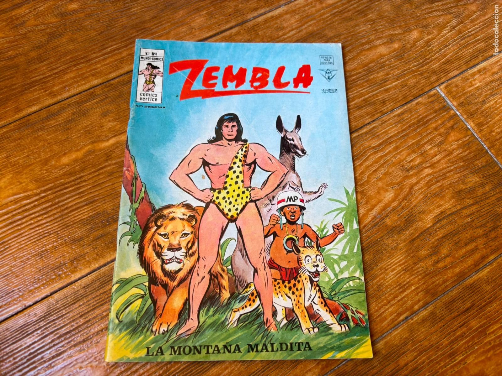 C&oacute;mics: ZEMBLA N&ordm; 1 EDICIONES VERTICE - Foto 1