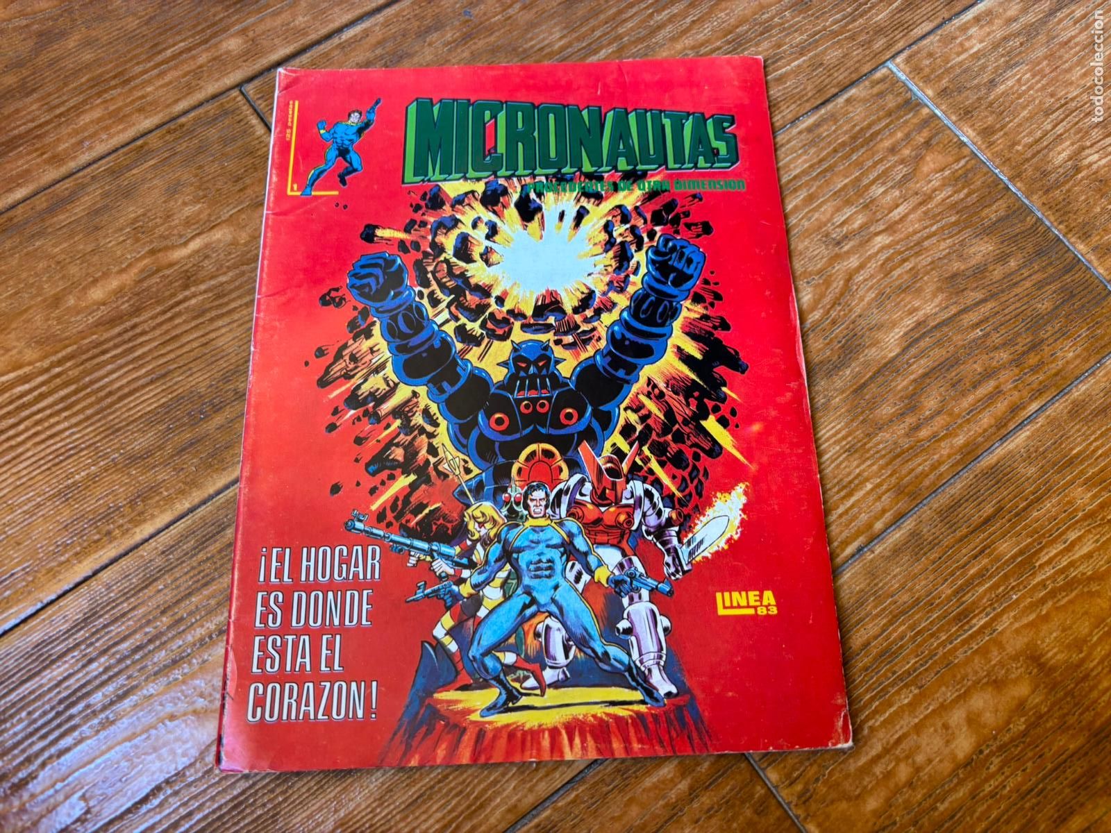 C&oacute;mics: MICRONAUTAS N&ordm; 1 EDICIONES VERTICE LINEA 83 - Foto 1