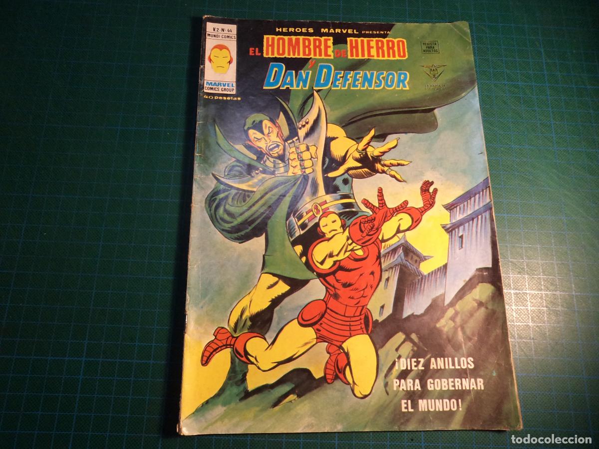 C&oacute;mics: Heroes Marvel. N&ordm; 44. vertice. - Foto 1