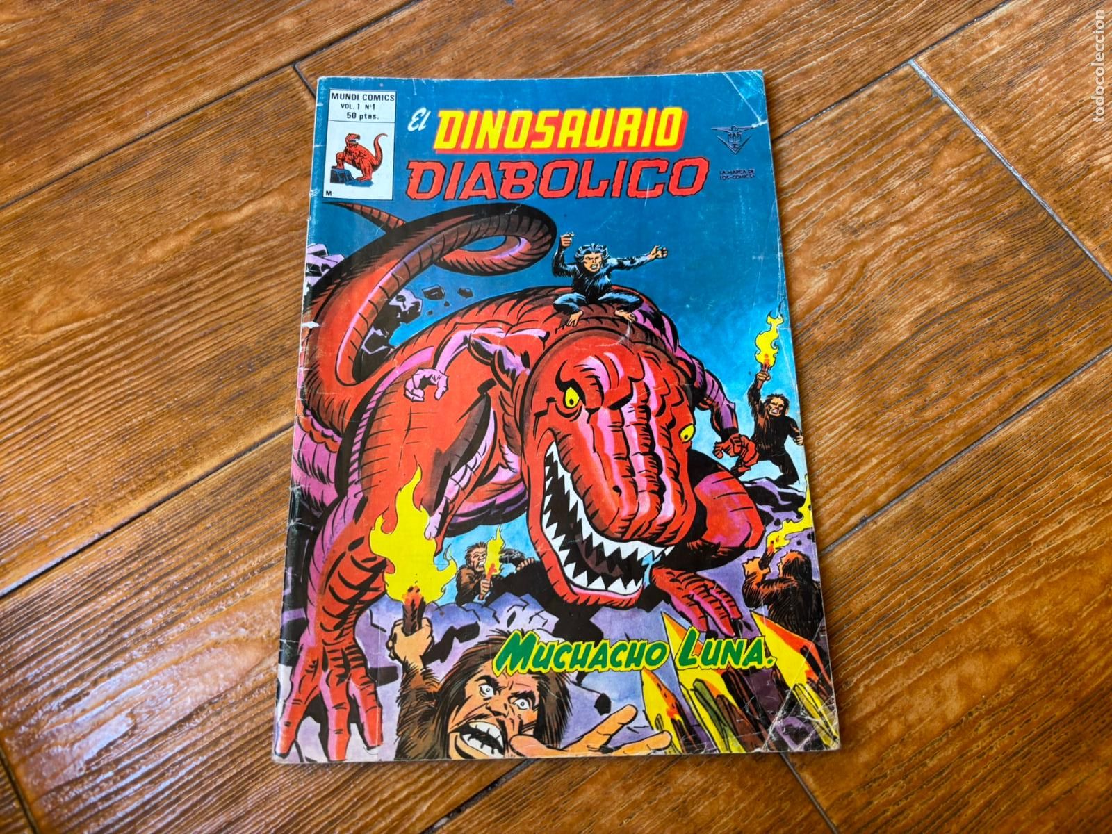 C&oacute;mics: DINOSAURIO DIABOLICO N&ordm; 1 EDICIONES VERTICE - Foto 1