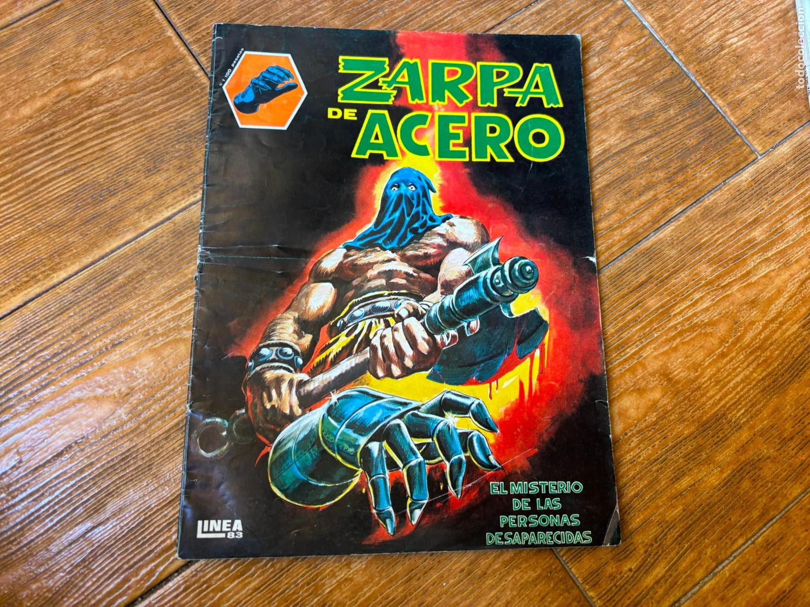 C&oacute;mics: ZARPA DE ACERO N N&ordm; 1 EDICIONES VERTICE LINEA 83 - Foto 1