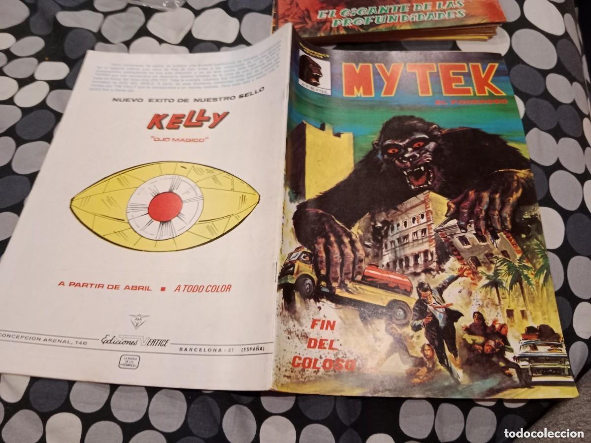 C&oacute;mics: MYTEK EL PODEROSO. COMPLETA 1 AL 5. MUNDICOMICS. V&Eacute;RTICE 1981. - Foto 2