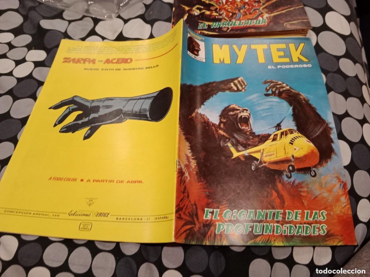 C&oacute;mics: MYTEK EL PODEROSO. COMPLETA 1 AL 5. MUNDICOMICS. V&Eacute;RTICE 1981. - Foto 3