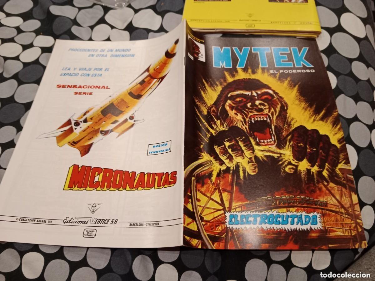 C&oacute;mics: MYTEK EL PODEROSO. COMPLETA 1 AL 5. MUNDICOMICS. V&Eacute;RTICE 1981. - Foto 5