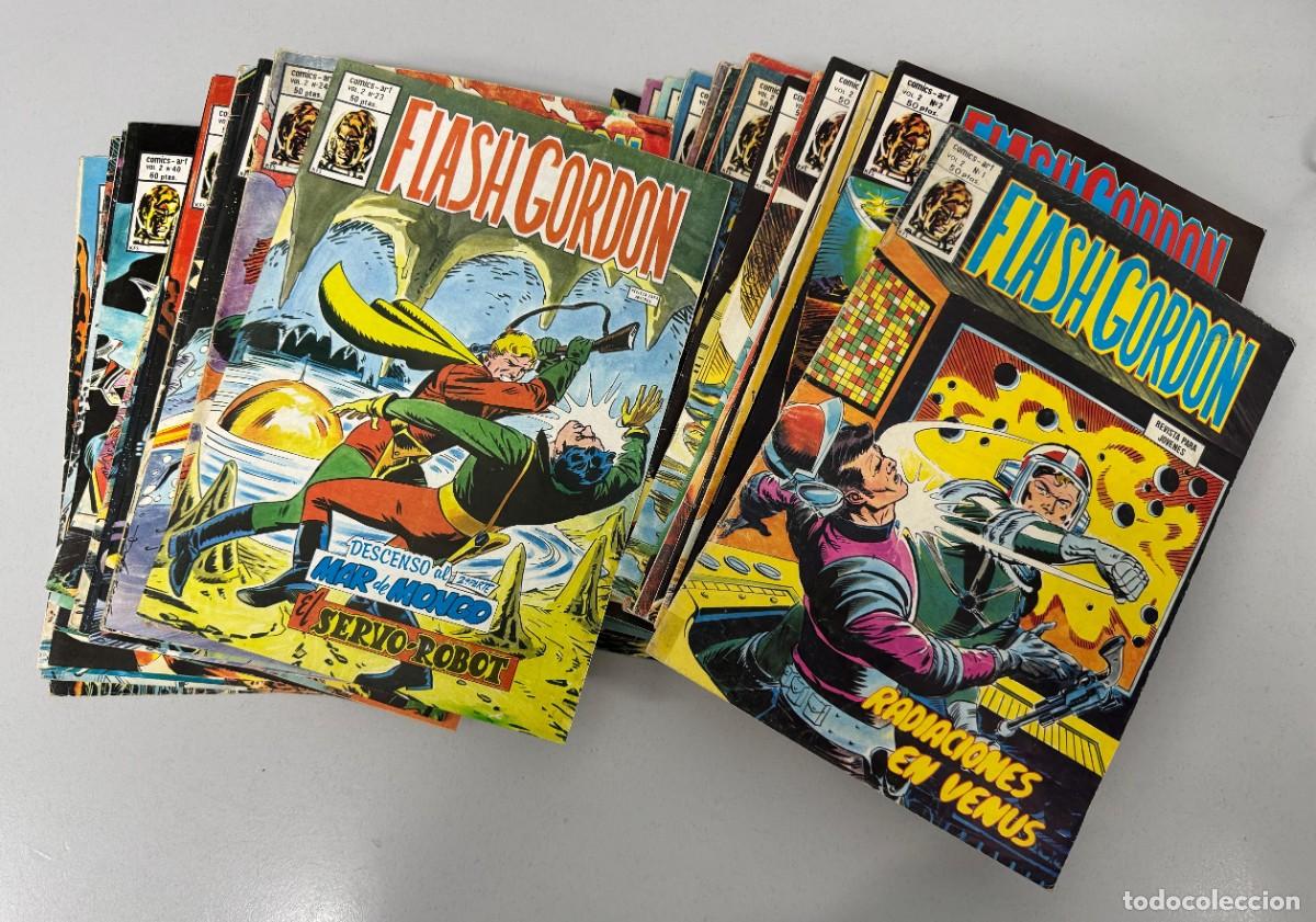 C&oacute;mics: FLASH GORDON (VOL. 2) - V&Eacute;RTICE / COLECCI&Oacute;N COMPLETA (44 N&Uacute;MEROS) - Foto 2