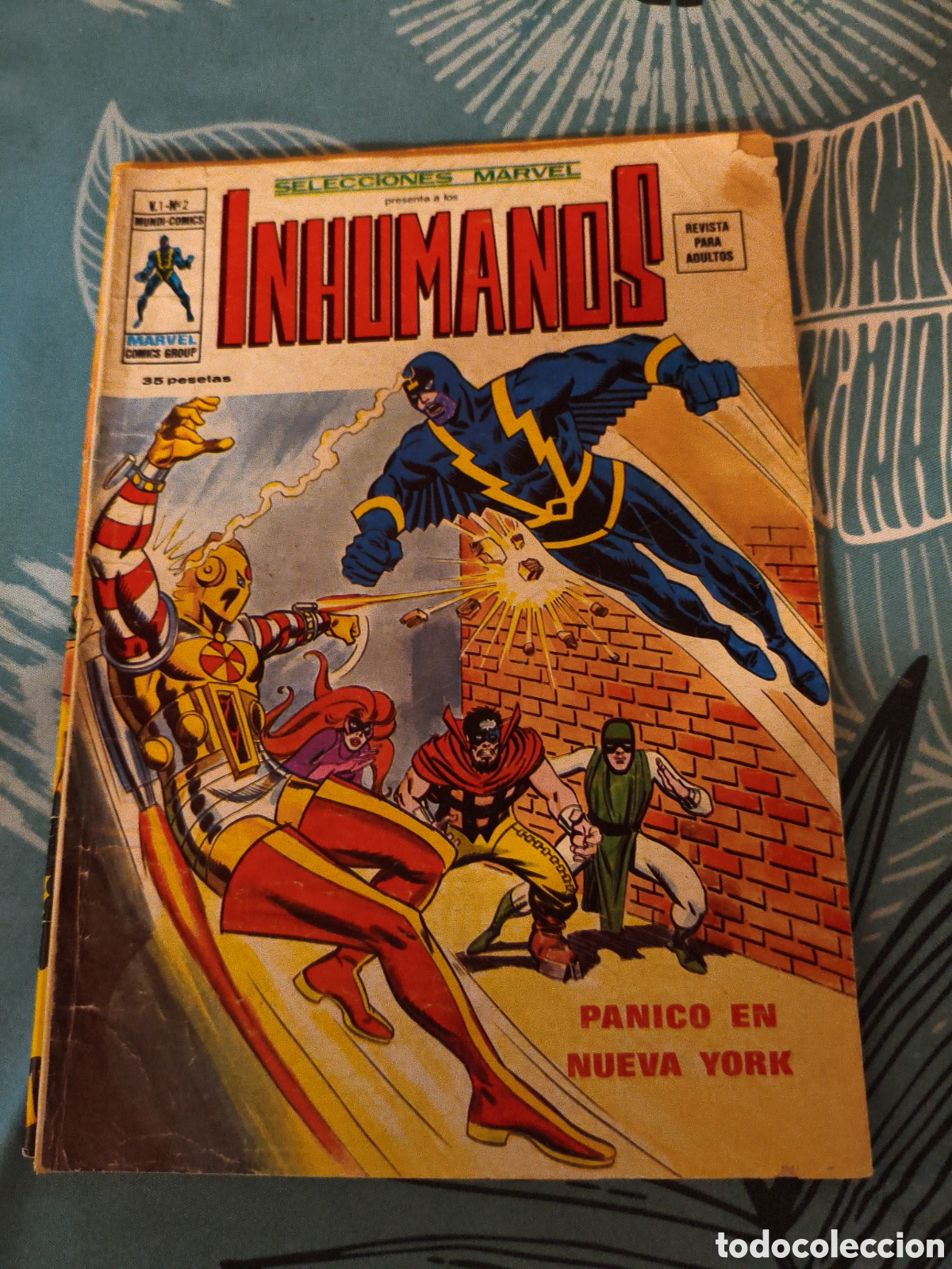 C&oacute;mics: Selecciones marvel vertice n&uacute;mero 2 inhumanos - Foto 1