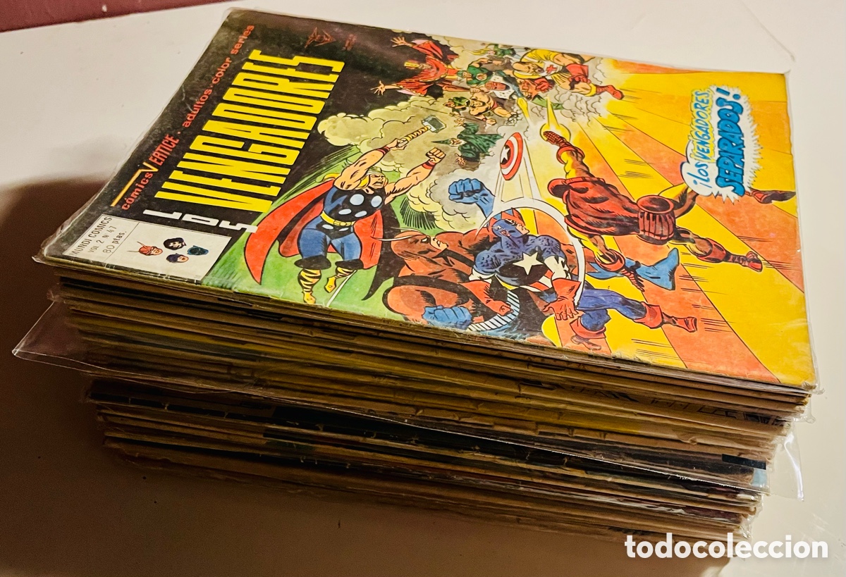 C&oacute;mics: COLEECION LOS VENGADORES, 33 EJEMPLARES DE 50, (V&Eacute;RTICE EDITORIAL) - Foto 3