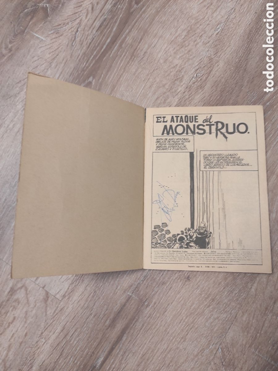 C&oacute;mics: EL HOMBRE LOBO EL ATAQUE DEL MONSTRUO - Foto 4