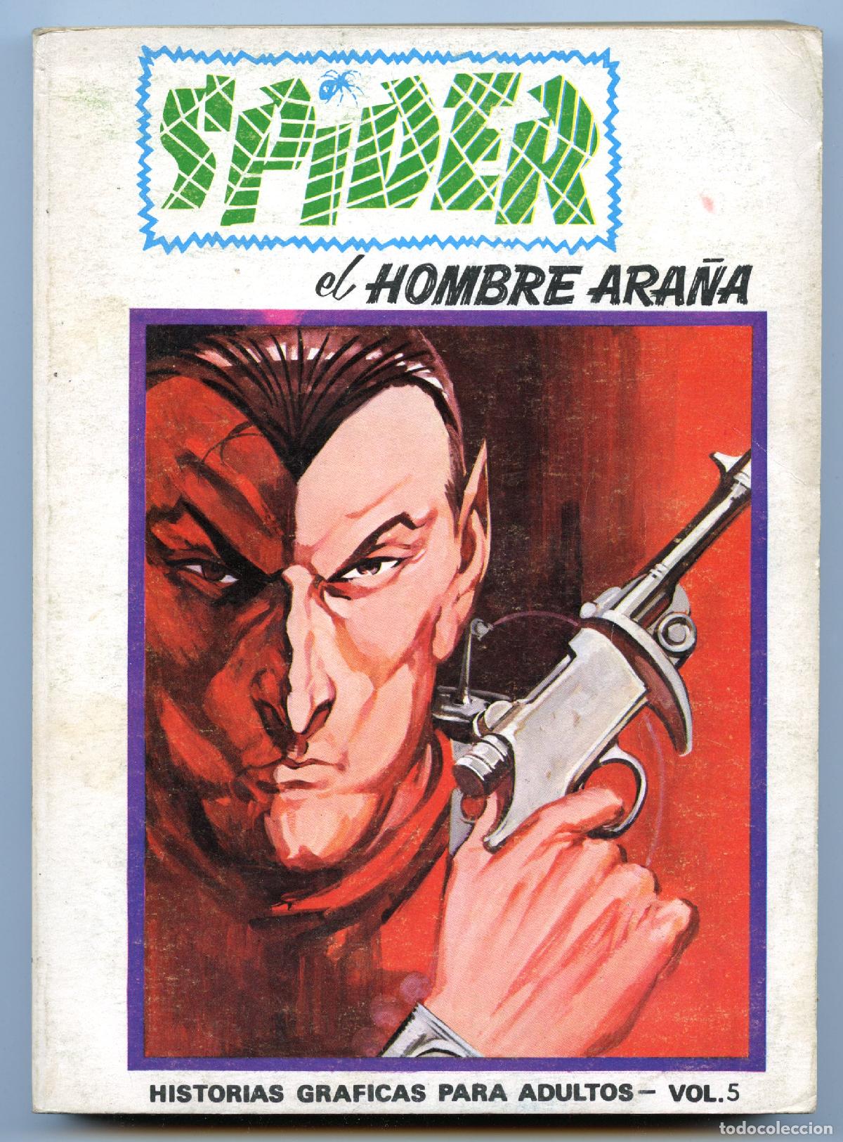 C&oacute;mics: SPIDER, EL HOMBRE ARA&Ntilde;A n.5 (Vertice, 1973) - Foto 1