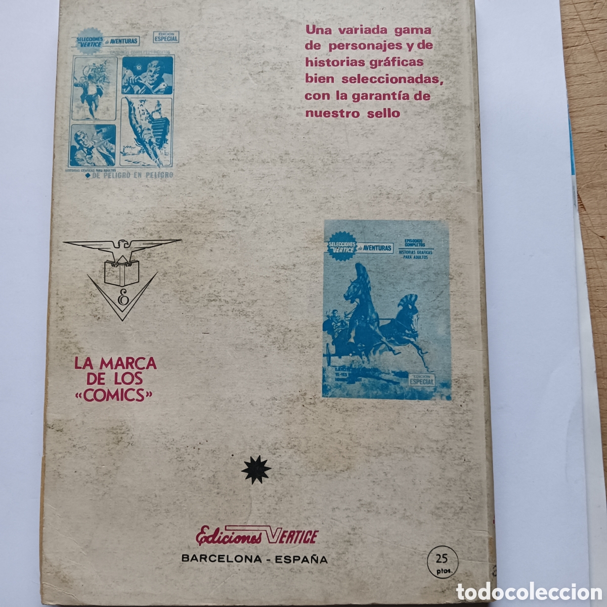 C&oacute;mics: SELECCIONES V&Eacute;RTICE DE AVENTURAS N&Uacute;M 88 - Foto 2