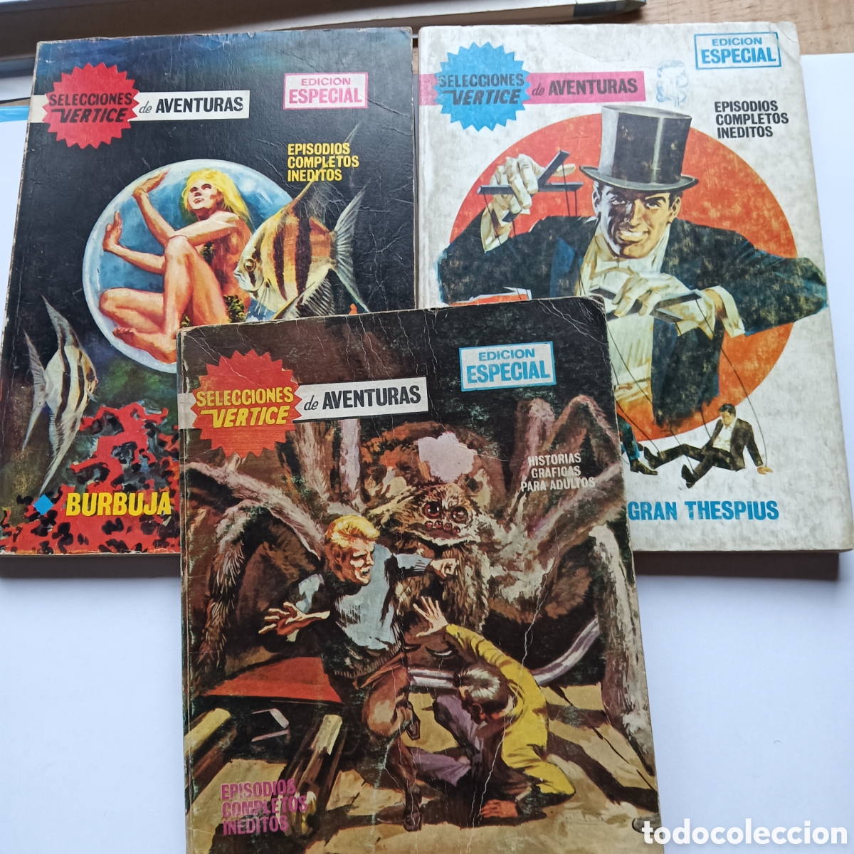 C&oacute;mics: SELECCIONES V&Eacute;RTICE DE AVENTURAS N&Uacute;M 43-50-87 - Foto 1