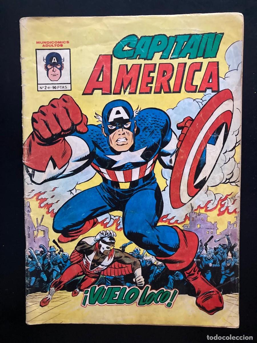 C&oacute;mics: CAPIT&Aacute;N AM&Eacute;RICA n&ordm; 2 (Mundicomics - V&eacute;rtice, 1981) - Foto 1