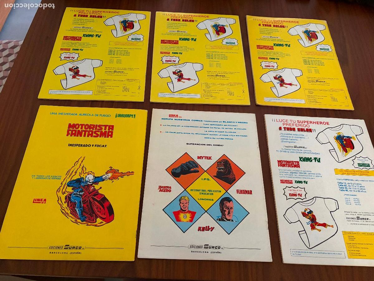 C&oacute;mics: HOMBRE DE HIERRO COLECCI&Oacute;N COMPLETA , 6 N&Uacute;MEROS , EDITORIAL SURCO - Foto 2