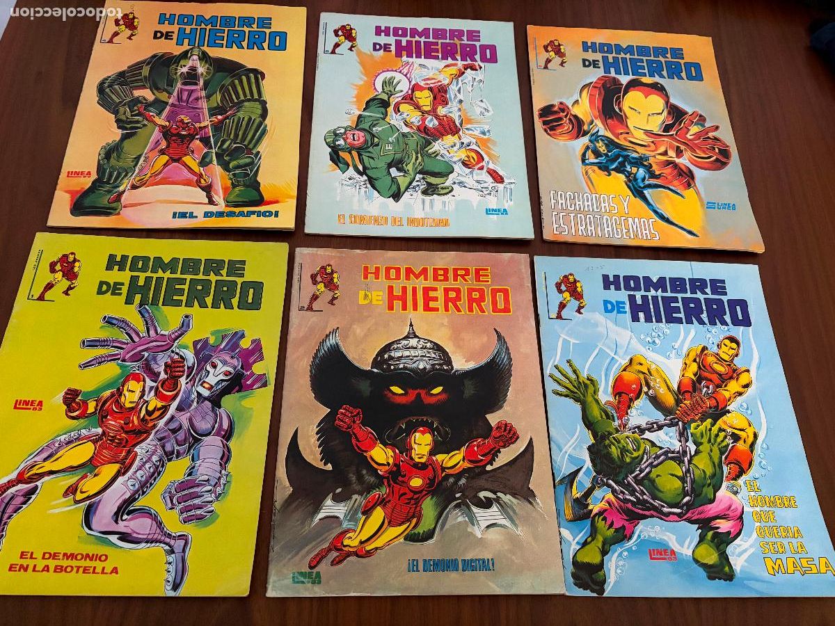 C&oacute;mics: HOMBRE DE HIERRO COLECCI&Oacute;N COMPLETA , 6 N&Uacute;MEROS , EDITORIAL SURCO - Foto 1