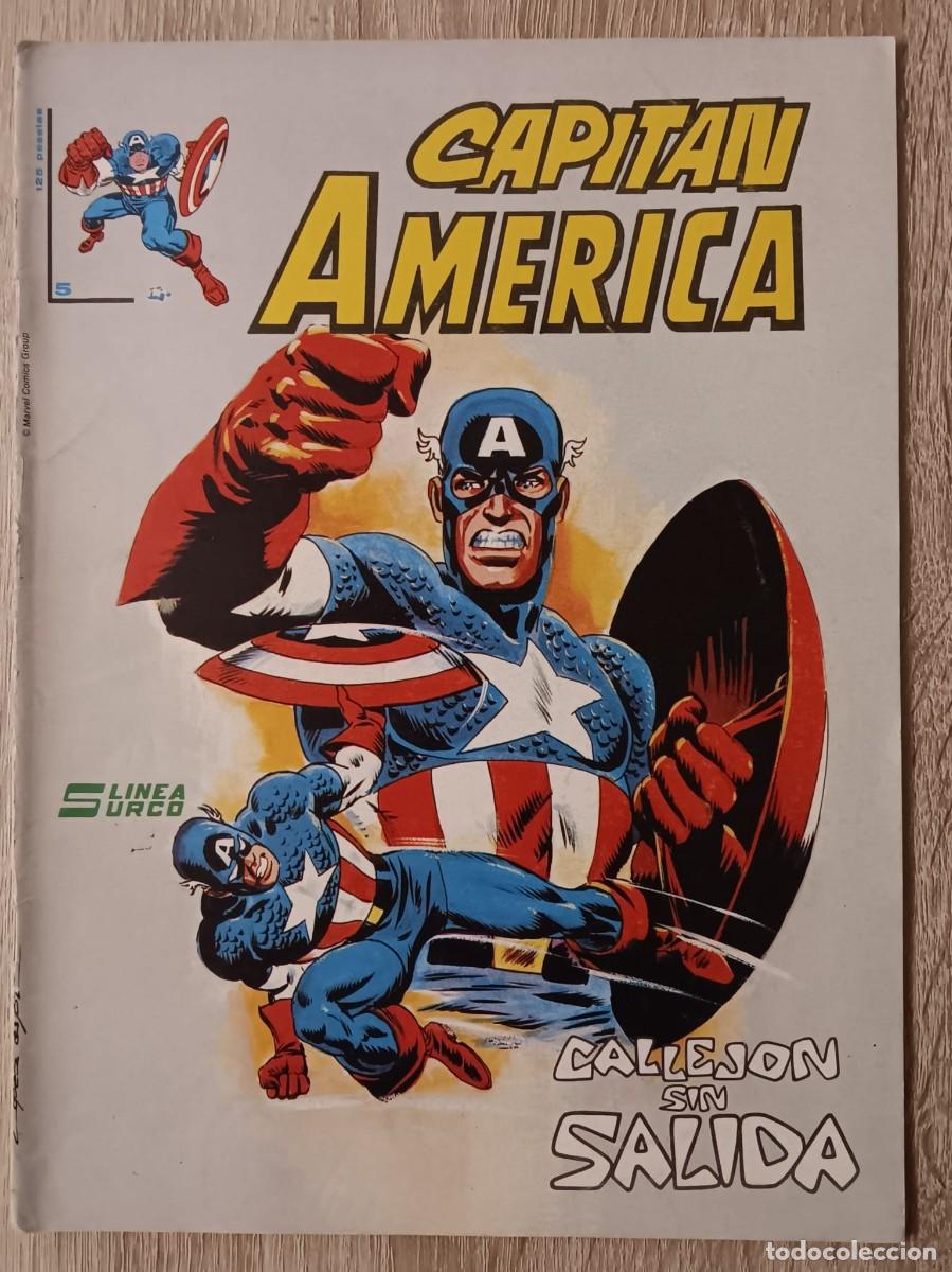 C&oacute;mics: COMIC CAPITAN AMERICA NUMERO 5 LINEA SURCO - Foto 1