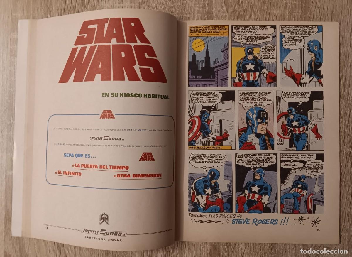 C&oacute;mics: COMIC CAPITAN AMERICA NUMERO 5 LINEA SURCO - Foto 3