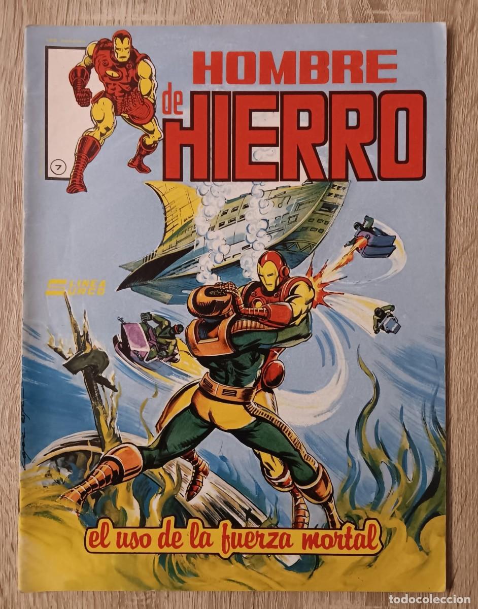 C&oacute;mics: COMIC EL HOMBRE DE HIERRO IRON MAN NUMERO 7 LINEA SURCO - Foto 1