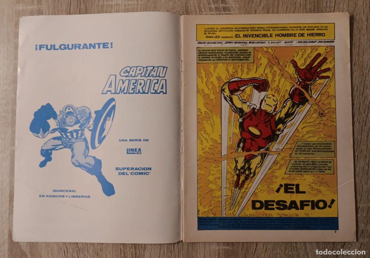 C&oacute;mics: COMIC EL HOMBRE DE HIERRO IRON MAN NUMERO 4 LINEA SURCO - Foto 2