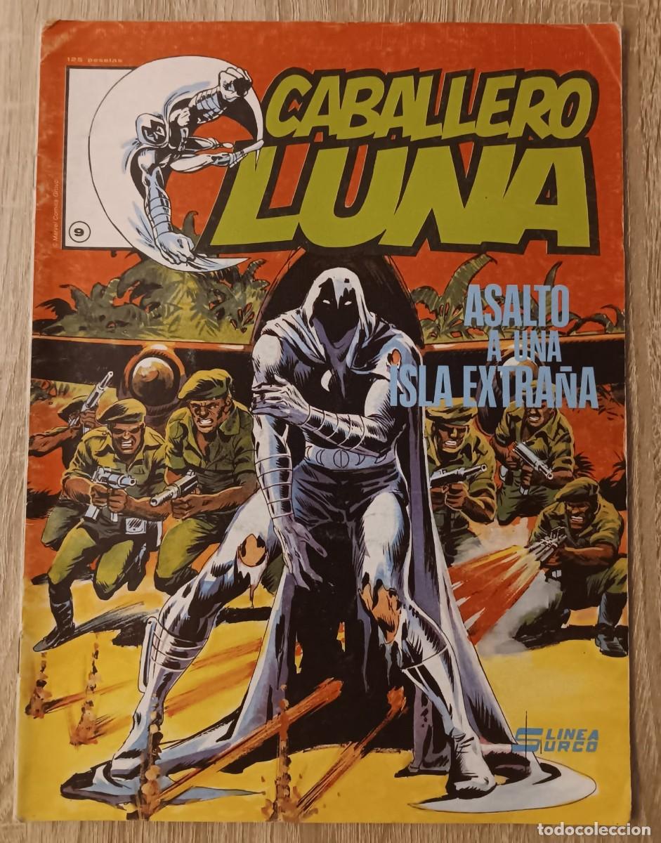 C&oacute;mics: COMIC CABALLERO LUNA NUMERO 9 LINEA SURCO VERTICE - Foto 1