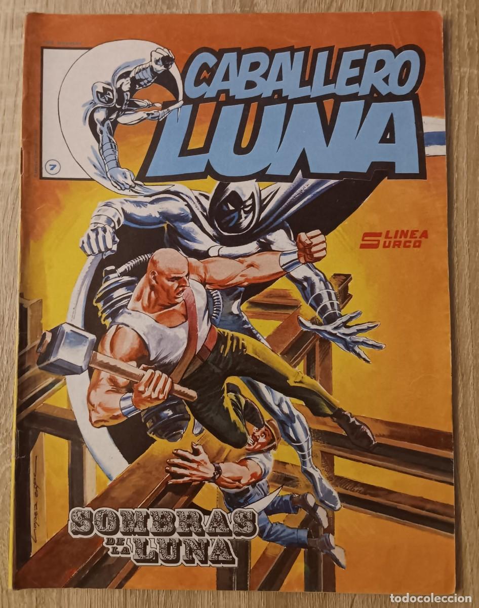 C&oacute;mics: COMIC CABALLERO LUNA NUMERO 7 LINEA SURCO VERTICE - Foto 1