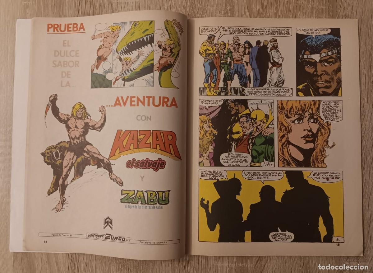 C&oacute;mics: COMIC POWER MAN NUMERO 10 LINEA SURCO VERTICE - Foto 3