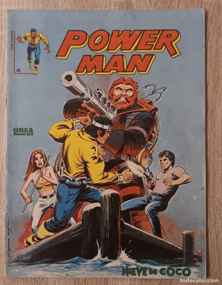 C&oacute;mics: COMIC POWER MAN NUMERO 2 LINEA SURCO VERTICE - Foto 1