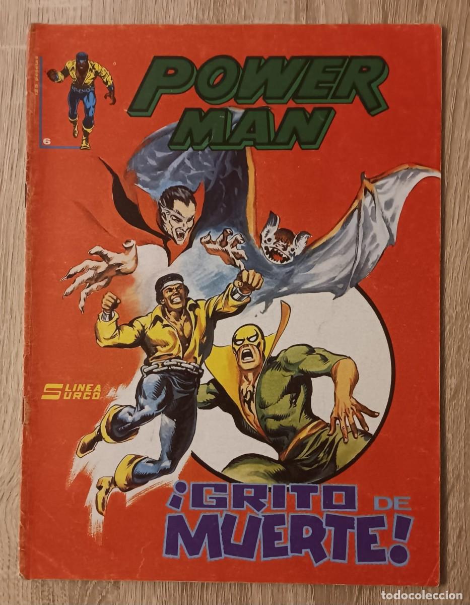 C&oacute;mics: COMIC POWER MAN NUMERO 6 LINEA SURCO VERTICE - Foto 1