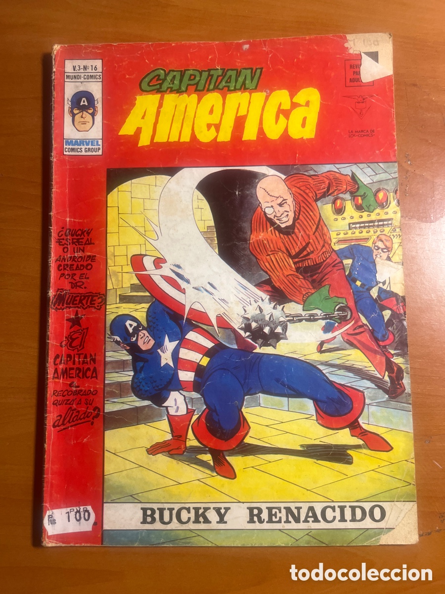 C&oacute;mics: CAPIT&Aacute;N AM&Eacute;RICA, N&Uacute;MERO 16, VOL 3, (V&Eacute;RTICE) - Foto 1