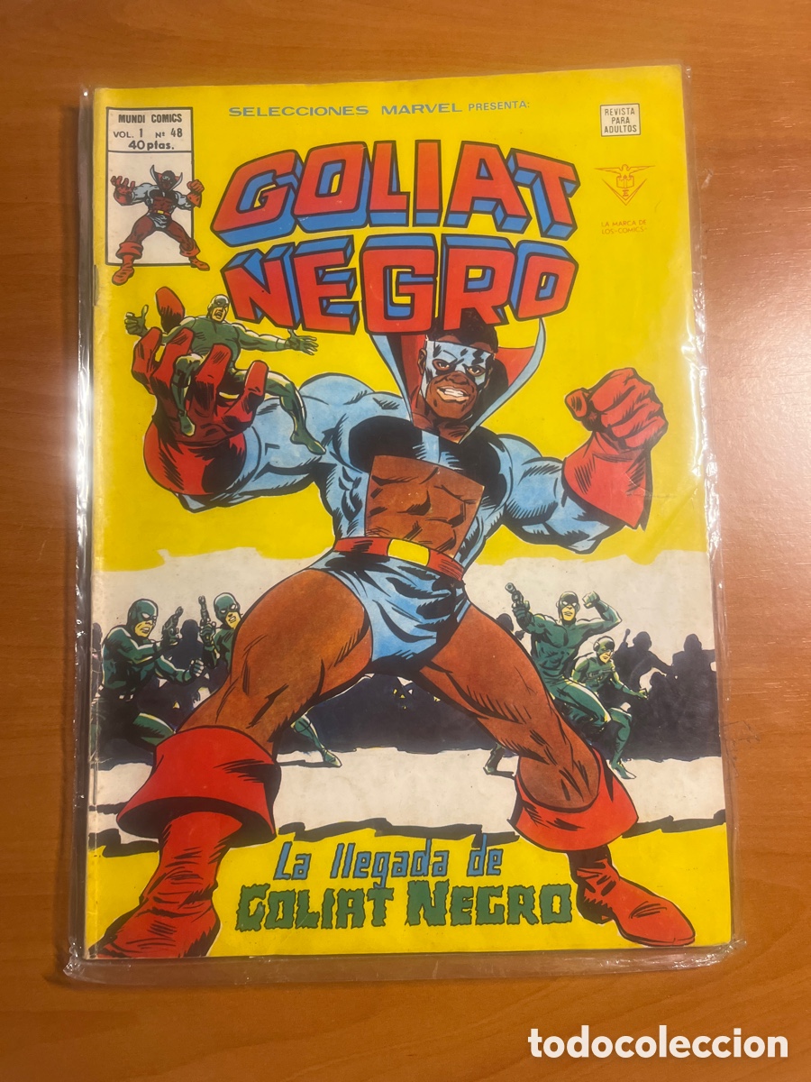 C&oacute;mics: GOLIAT NEGRO, VOL 1, N&Uacute;MERO 48, (V&Eacute;RTICE) - Foto 1