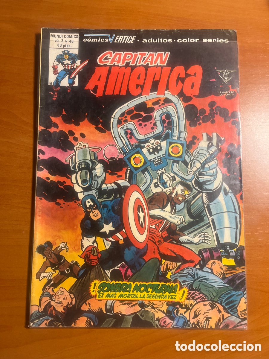 C&oacute;mics: CAPIT&Aacute;N AM&Eacute;RICA, VOL 3, N&Uacute;MERO 46, (V&Eacute;RTICE) - Foto 1