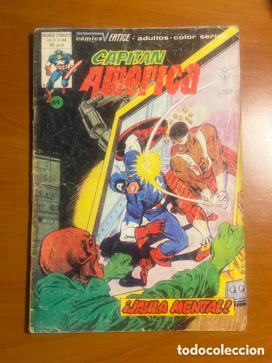 C&oacute;mics: CAPIT&Aacute;N AM&Eacute;RICA, VOL 3, N&Uacute;MERO 44, (V&Eacute;RTICE) - Foto 1