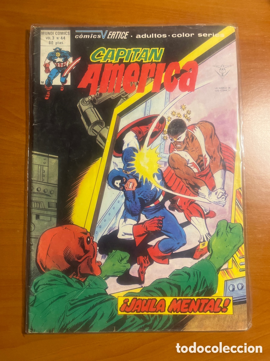 C&oacute;mics: CAPIT&Aacute;N AM&Eacute;RICA, VOL 3, N&Uacute;MERO 44, (V&Eacute;RTICE) - Foto 1